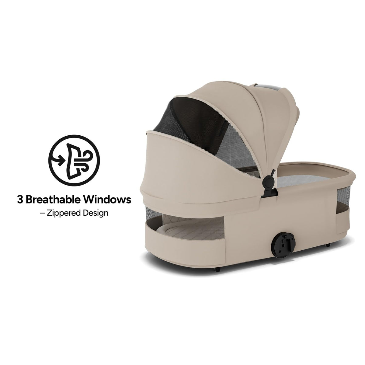 Vira All-Terrain Stroller Compact One-Hand Fold, Newborn to Toddler