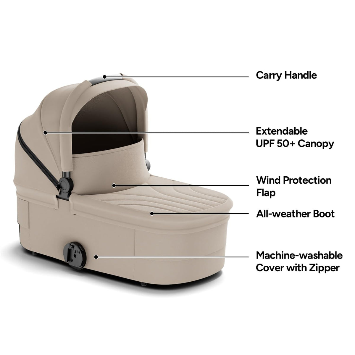 Vira All-Terrain Stroller Compact One-Hand Fold, Newborn to Toddler