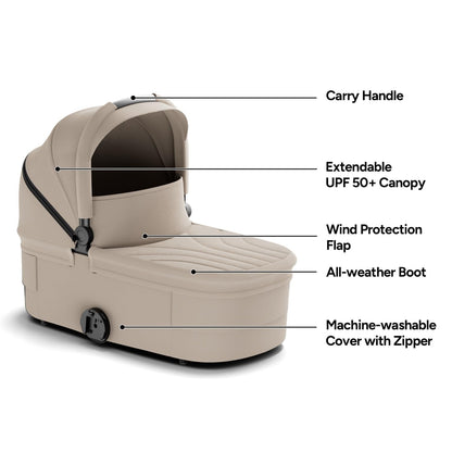 Vira All-Terrain Stroller Compact One-Hand Fold, Newborn to Toddler