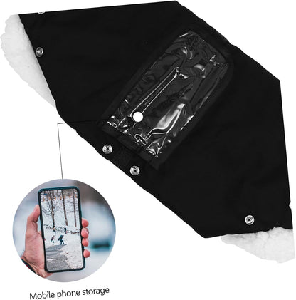 Ster Gloves Hand Fleece Grips Scooter Accessories Waterproof Mittens Winter Gloves The Mitten Gloves for