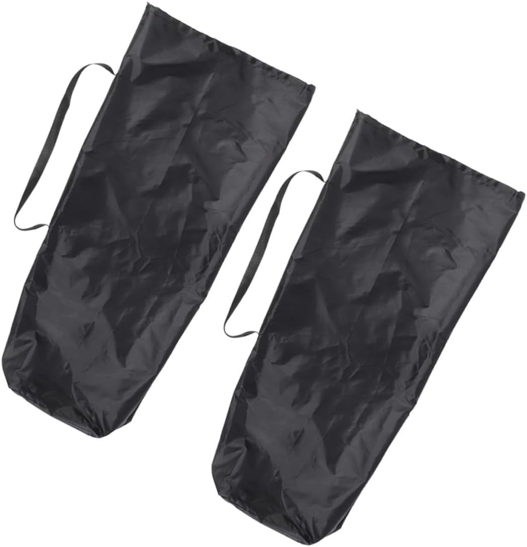 2pcs Travel Stroller Bag for Airplane Gate Check Nylon Umbrella Stroller Organizer with Shoulder Strap Lightweight Travel Carry Cover