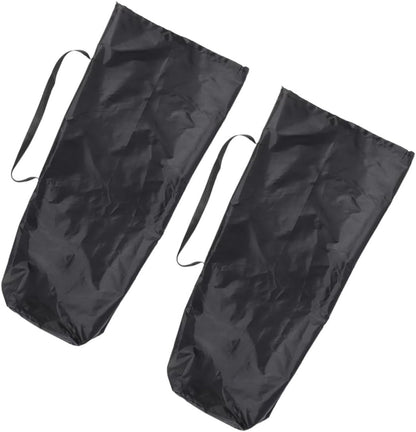 2pcs Travel Stroller Bag for Airplane Gate Check Nylon Umbrella Stroller Organizer with Shoulder Strap Lightweight Travel Carry Cover