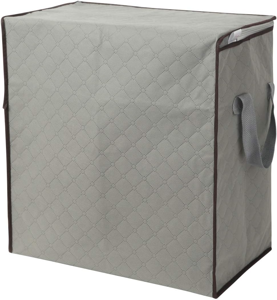 2 Pack Foldable Large Storage Bags for Comforter Quilt Blanket Clothes