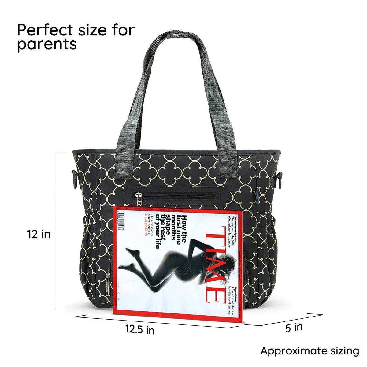 Grand Central Station 7 Pieces Diaper Bag