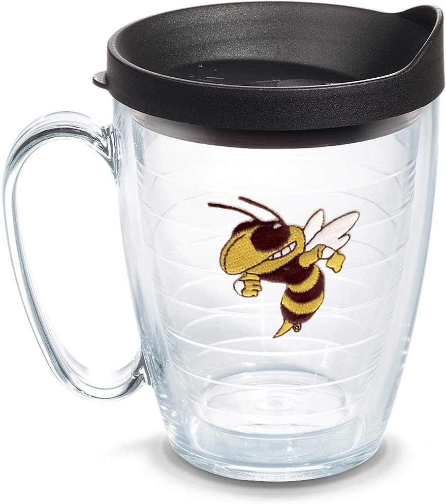 Tervis Made in USA Double Walled University of Alabama Crimson Tide Insulated Tumbler Cup Keeps Drinks Cold & Hot, 16oz Mug, Emblem - Colors C