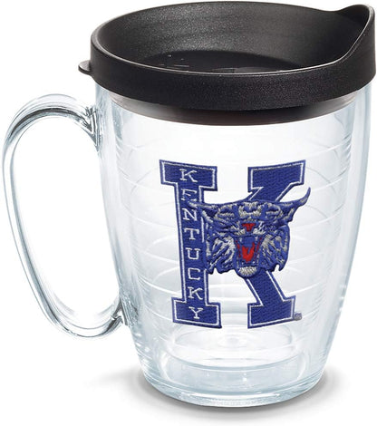 Tervis Made in USA Double Walled University of Alabama Crimson Tide Insulated Tumbler Cup Keeps Drinks Cold & Hot, 16oz Mug, Emblem - Colors C