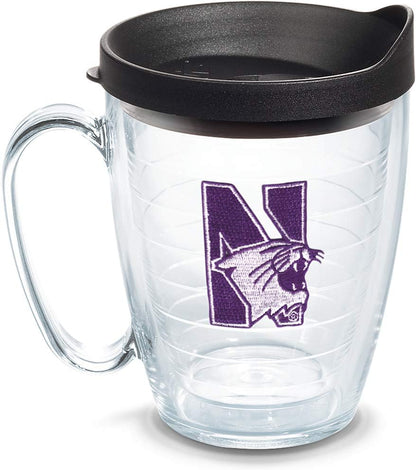 Tervis Made in USA Double Walled University of Alabama Crimson Tide Insulated Tumbler Cup Keeps Drinks Cold & Hot, 16oz Mug, Emblem - Colors C