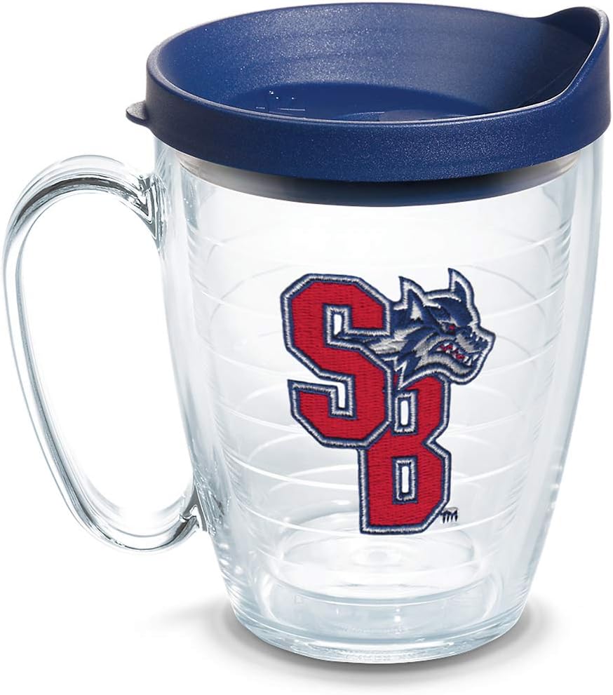Tervis Made in USA Double Walled University of Alabama Crimson Tide Insulated Tumbler Cup Keeps Drinks Cold & Hot, 16oz Mug, Emblem - Colors C