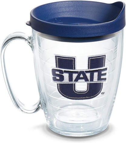Tervis Made in USA Double Walled University of Alabama Crimson Tide Insulated Tumbler Cup Keeps Drinks Cold & Hot, 16oz Mug, Emblem - Colors C