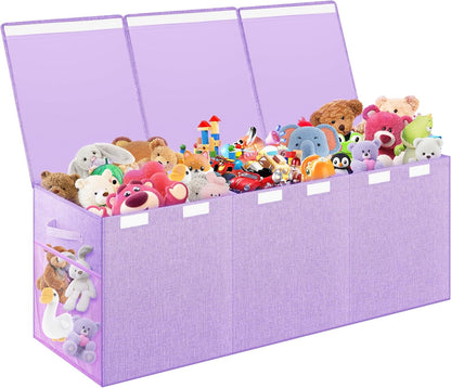 Extra Large Toy Box with Lids, Large Storage Chest Organizer, 40"x14"x16"
