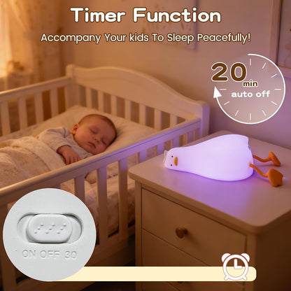 FAMIDUO Panda Night Light with White Noise, Sound Machine for Baby Toddler