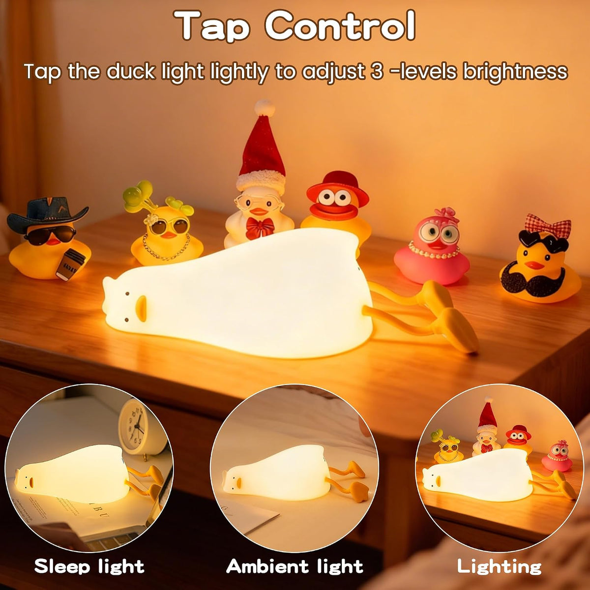 FAMIDUO Panda Night Light with White Noise, Sound Machine for Baby Toddler