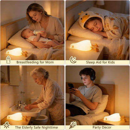 FAMIDUO Panda Night Light with White Noise, Sound Machine for Baby Toddler