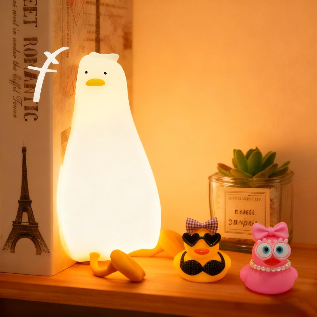 FAMIDUO Panda Night Light with White Noise, Sound Machine for Baby Toddler