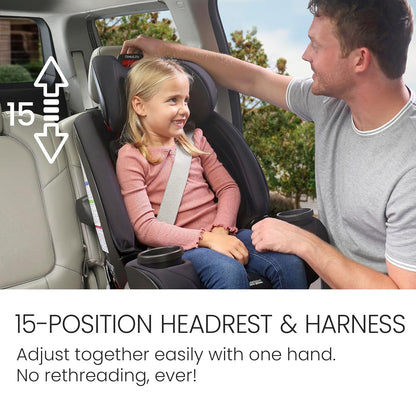 One4Life All in One Car Seat, Up to 10 Years of Use — Teak