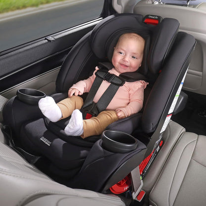 One4Life All in One Car Seat, Up to 10 Years of Use — Teak