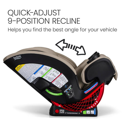 One4Life All in One Car Seat, Up to 10 Years of Use — Teak