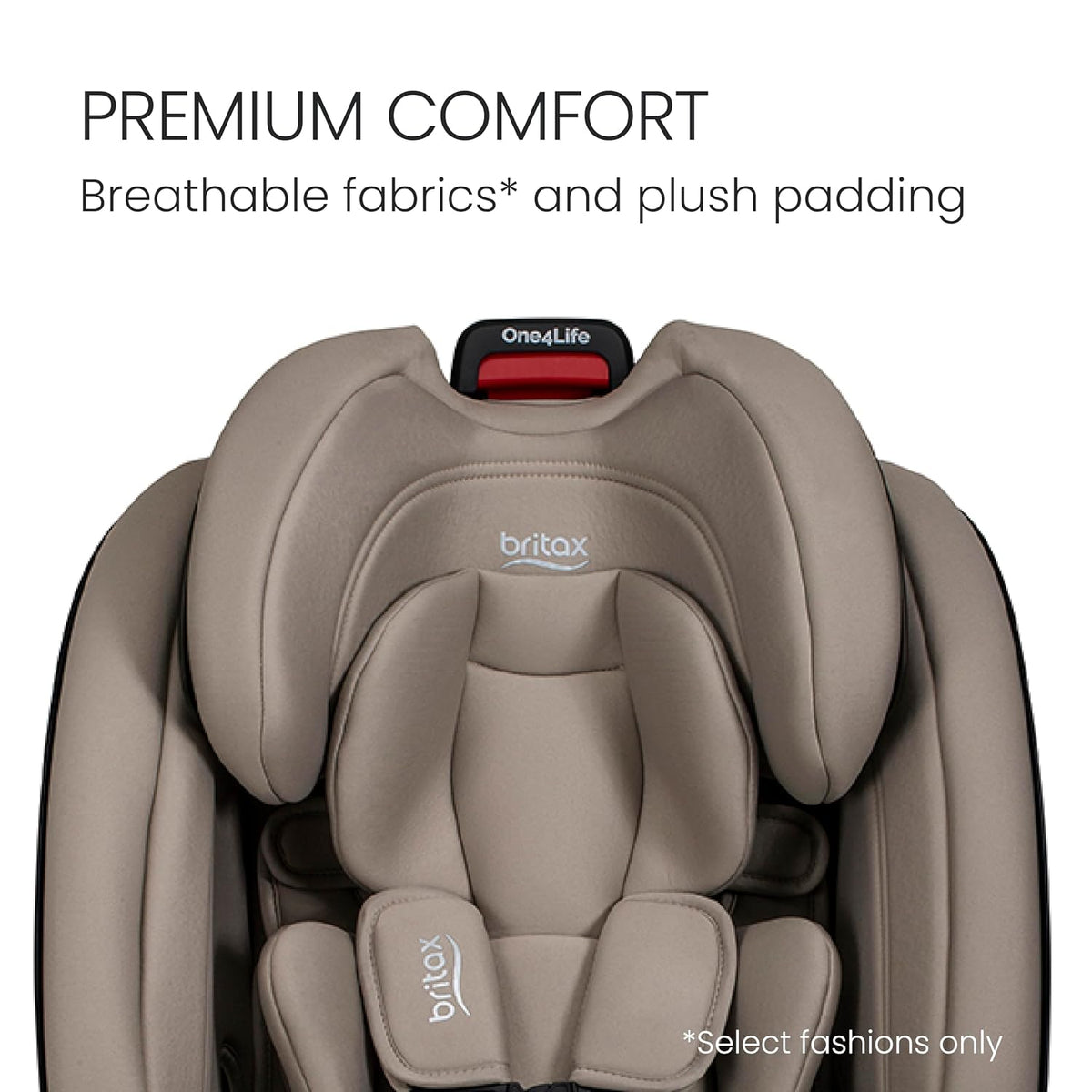 One4Life All in One Car Seat, Up to 10 Years of Use — Teak