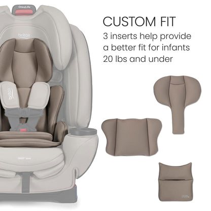 One4Life All in One Car Seat, Up to 10 Years of Use — Teak
