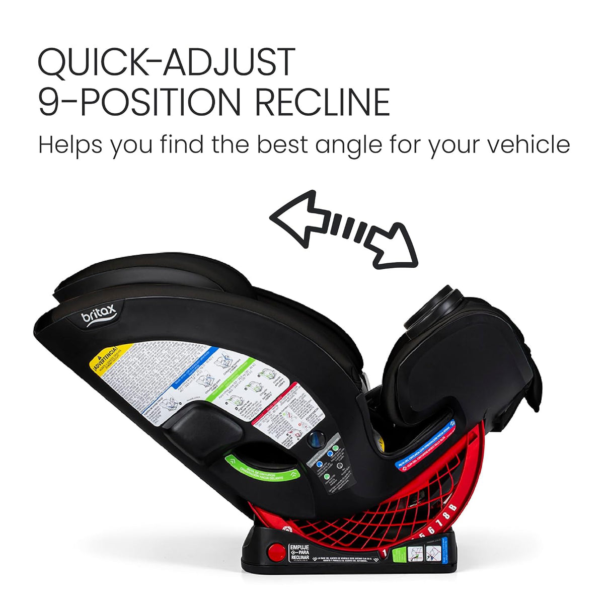 One4Life All in One Car Seat, Up to 10 Years of Use — Teak