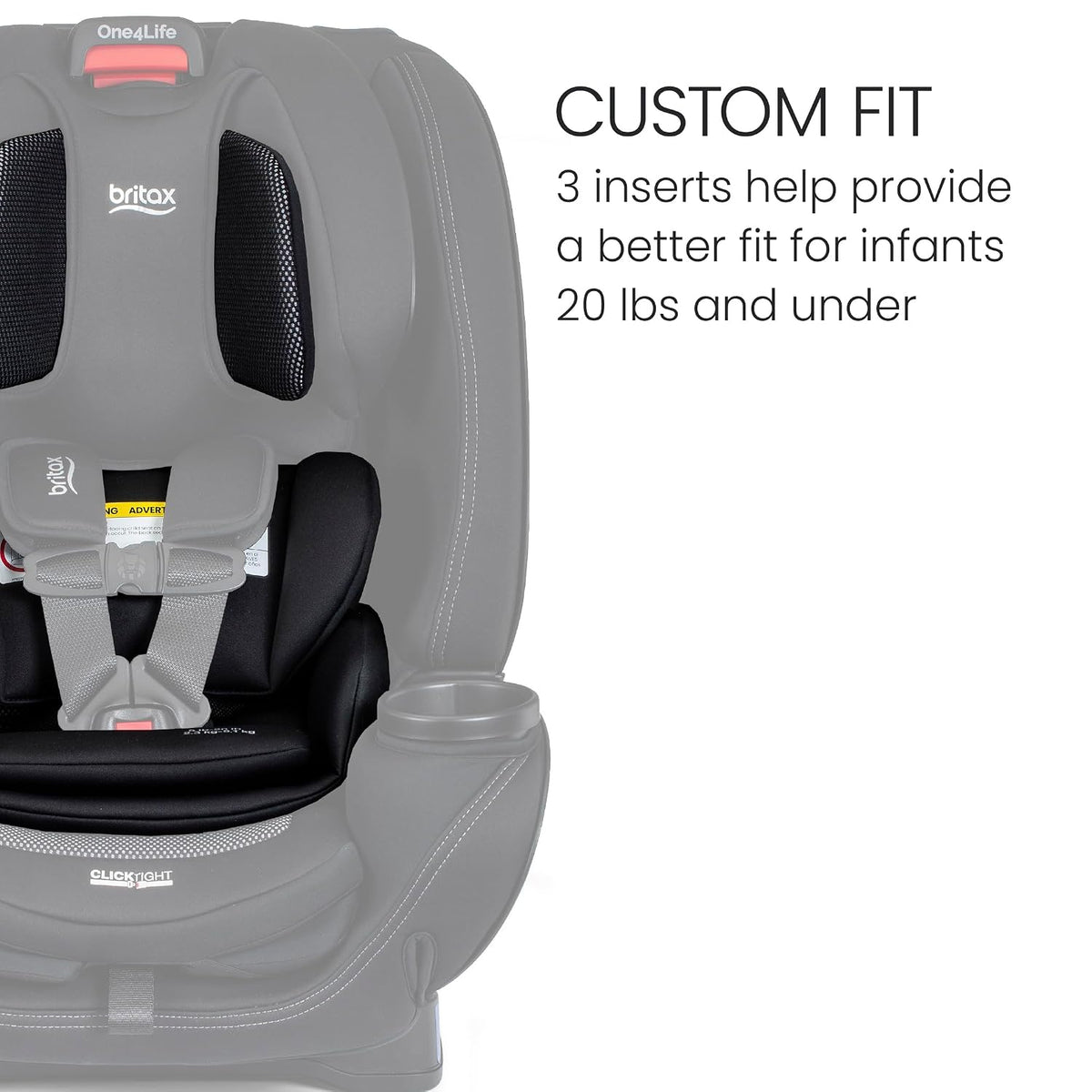 One4Life All in One Car Seat, Up to 10 Years of Use — Teak
