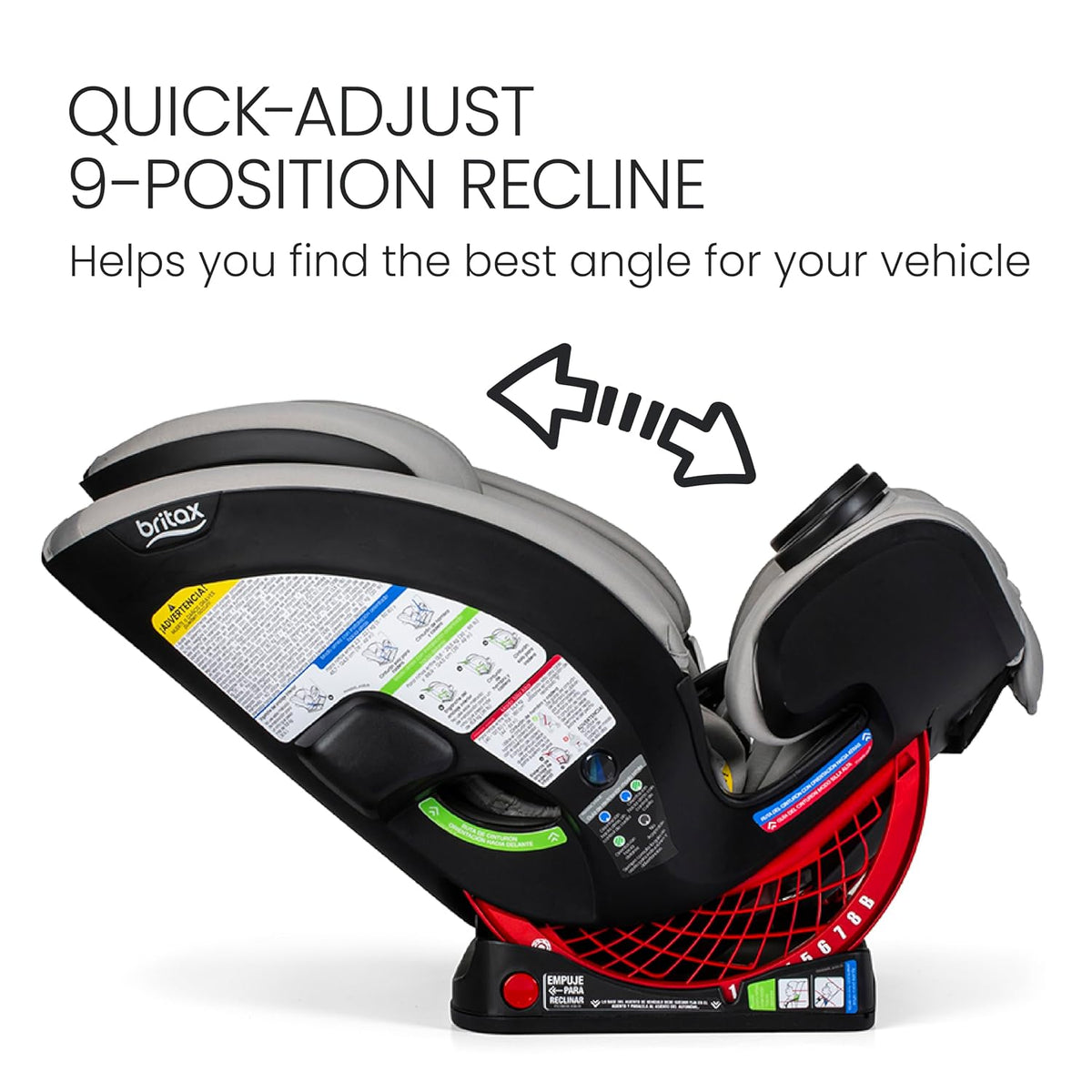 One4Life All in One Car Seat, Up to 10 Years of Use — Teak