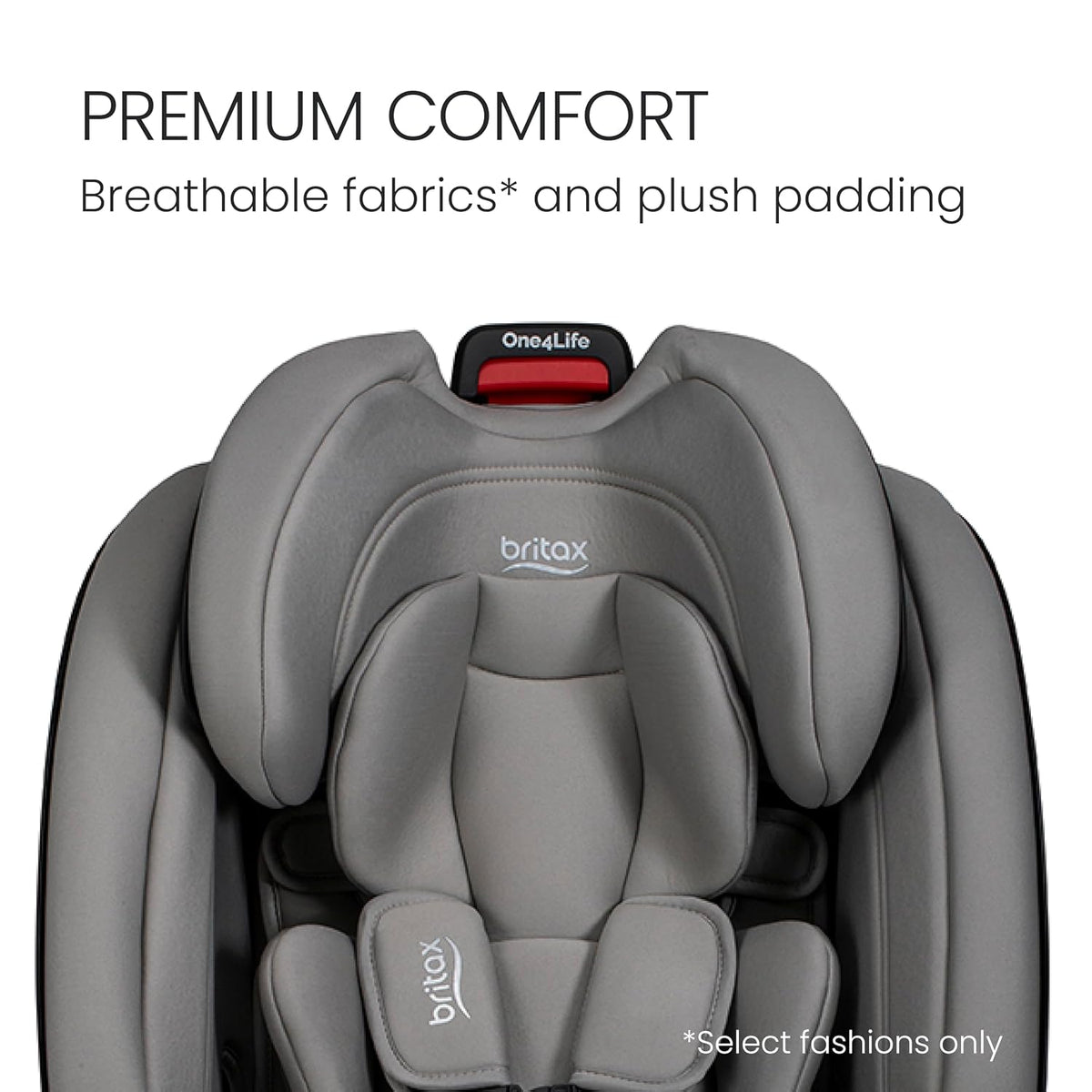 One4Life All in One Car Seat, Up to 10 Years of Use — Teak