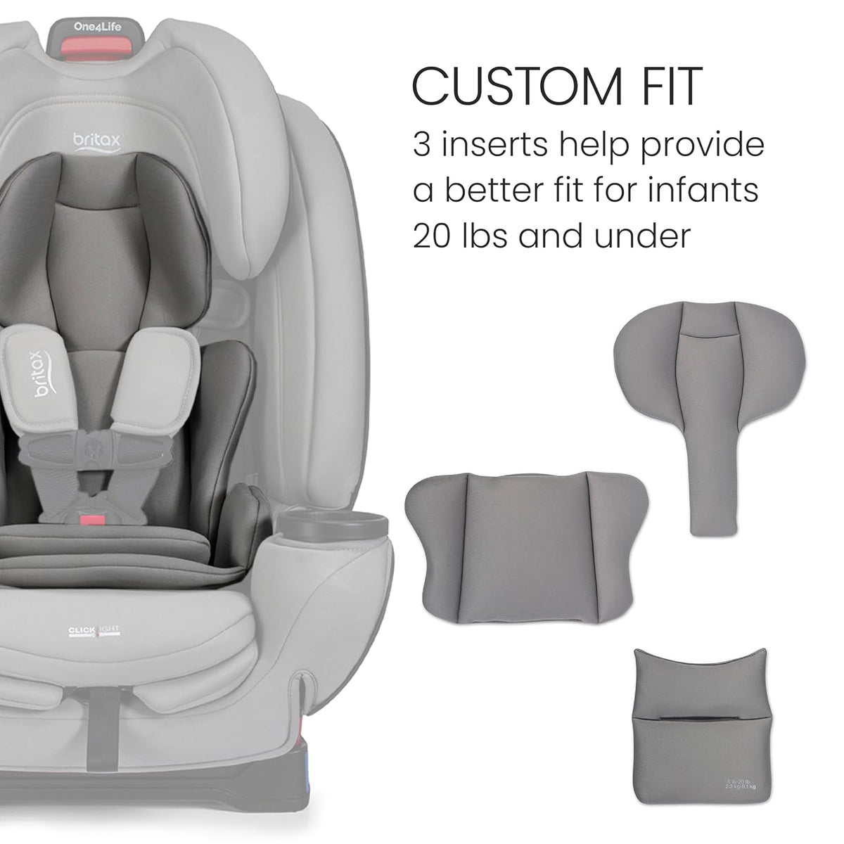 One4Life All in One Car Seat, Up to 10 Years of Use — Teak