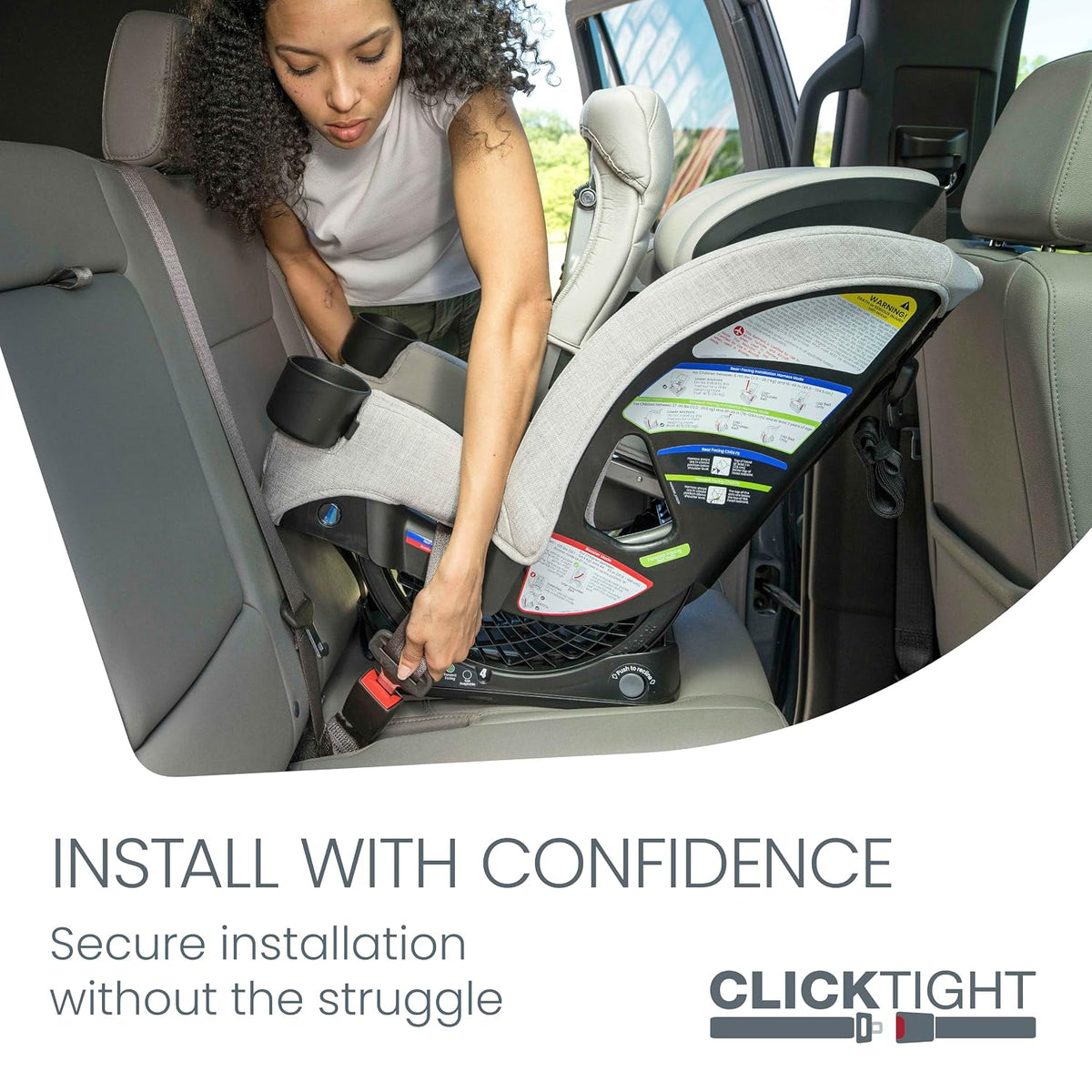 One4Life All in One Car Seat, Up to 10 Years of Use — Teak