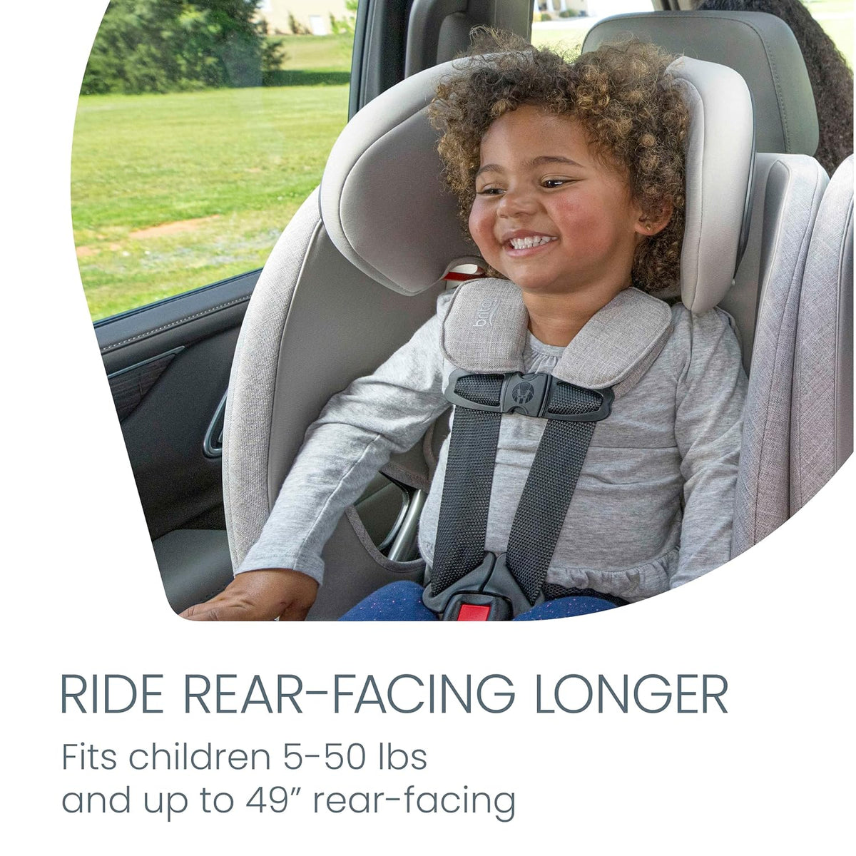 One4Life All in One Car Seat, Up to 10 Years of Use — Teak