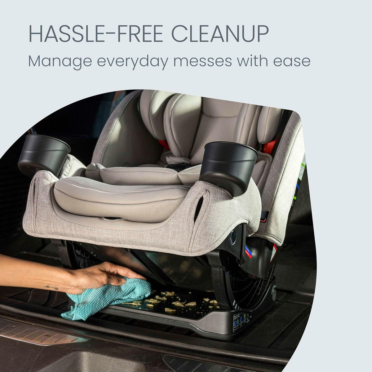 One4Life All in One Car Seat, Up to 10 Years of Use — Teak