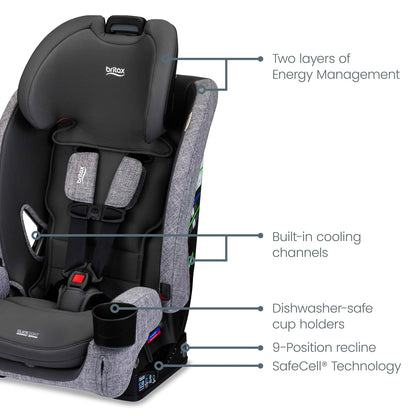 One4Life All in One Car Seat, Up to 10 Years of Use — Teak