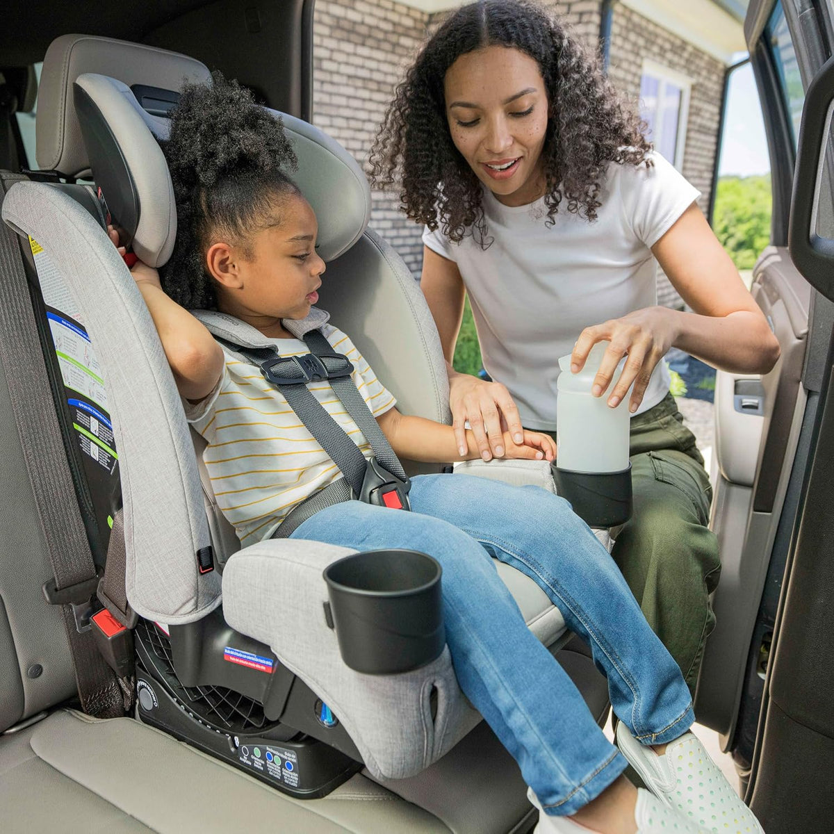 One4Life All in One Car Seat, Up to 10 Years of Use — Teak