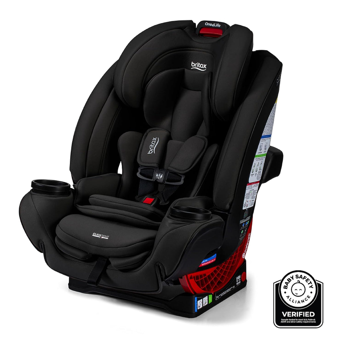 One4Life All in One Car Seat, Up to 10 Years of Use — Teak