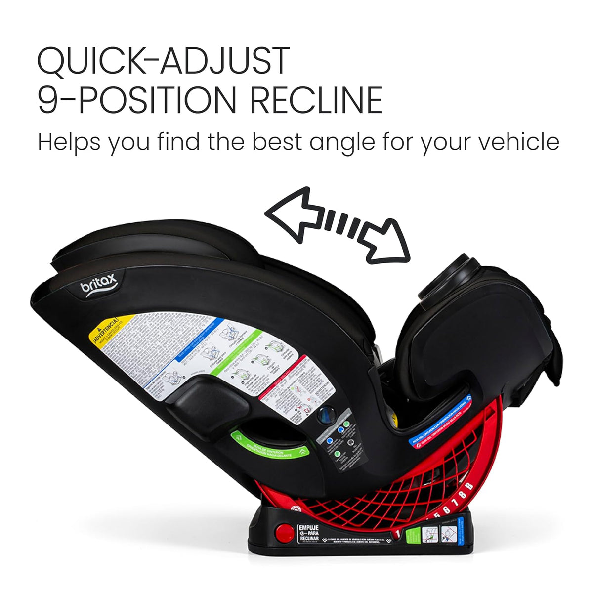 One4Life All in One Car Seat, Up to 10 Years of Use — Teak