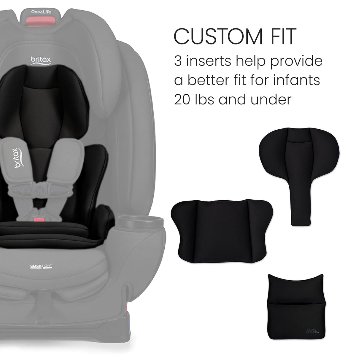 One4Life All in One Car Seat, Up to 10 Years of Use — Teak