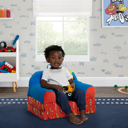 Cars Cozee Buddy Flip-Out Kids Chair, Blue