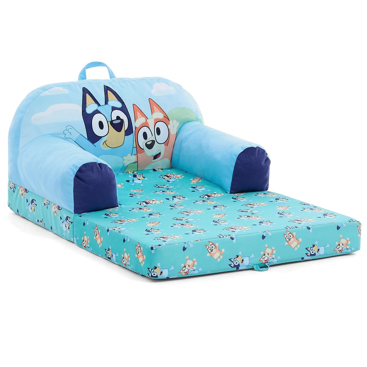 Cars Cozee Buddy Flip-Out Kids Chair, Blue