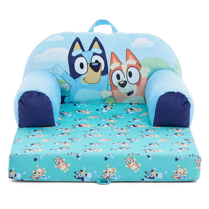Cars Cozee Buddy Flip-Out Kids Chair, Blue
