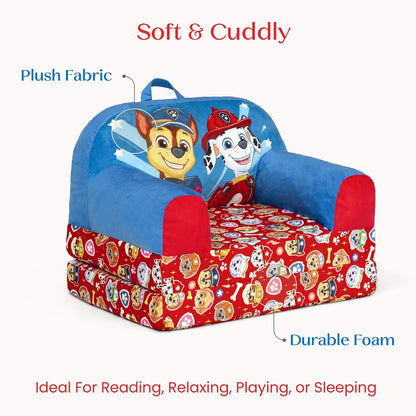Cars Cozee Buddy Flip-Out Kids Chair, Blue