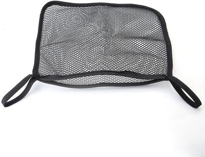 3 Pack Stroller Hanging Bag Handlebar Organizer Storage Pocket Net Mesh Bag for Wagon Carseat Compartment Carrying Diaper Snacks Cup Phone Holders Container