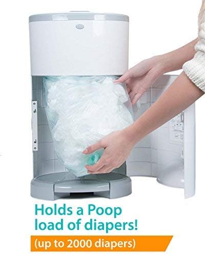 Refill Bags for Dekor Classic Diaper Pail - 4 Pack Odor-Control Liners