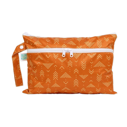 Roamio Waterproof Wet Bag for Baby, Travel, Swim Suit, Cloth Diapers, Pump Parts, Pool, Beach, Gym Clothes, Toiletry, Hook to Stroller, Daycare, Zip Reusable Wetdry Packing Pouch, Multi Check - Colors B