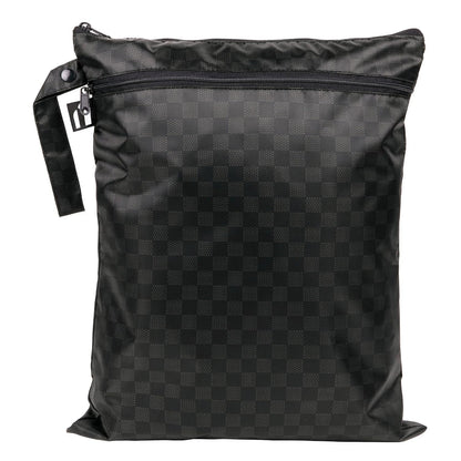 Roamio Waterproof Wet Bag for Baby, Travel, Swim Suit, Cloth Diapers, Pump Parts, Pool, Beach, Gym Clothes, Toiletry, Hook to Stroller, Daycare, Zip Reusable Wetdry Packing Pouch, Multi Check - Colors B