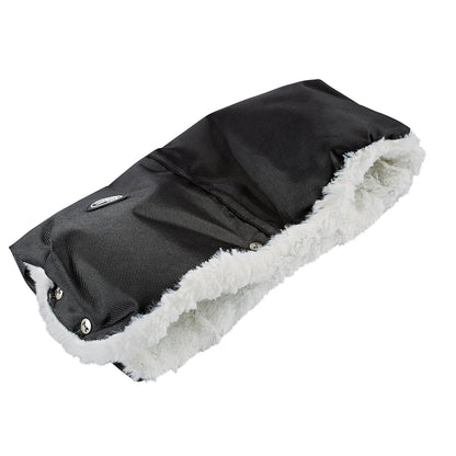 Plush Stroller Hand Muff Neoprene, Black, 0.7 pounds