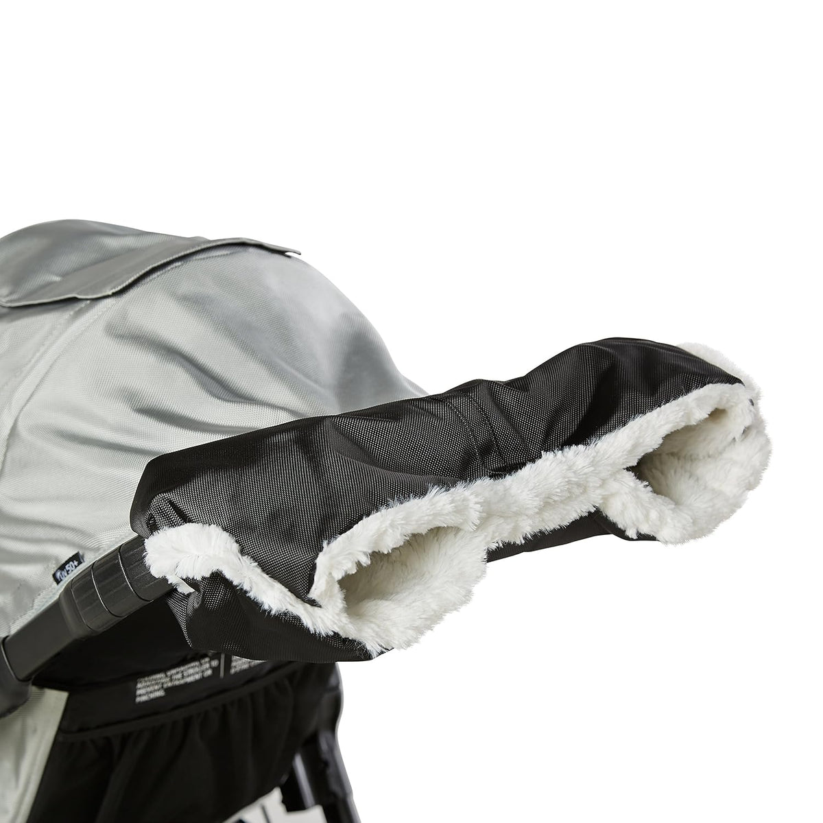 Plush Stroller Hand Muff Neoprene, Black, 0.7 pounds