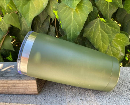 20oz Stainless Steel Tumbler Splash Lid for Straw Double Wall Vacuum Insulated Travel Mug Cup Thermo Hot Cold Tea Coffee Ice beer for Car Office Desk Home (Plain)
