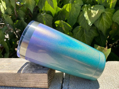 20oz Stainless Steel Tumbler Splash Lid for Straw Double Wall Vacuum Insulated Travel Mug Cup Thermo Hot Cold Tea Coffee Ice beer for Car Office Desk Home (Plain)
