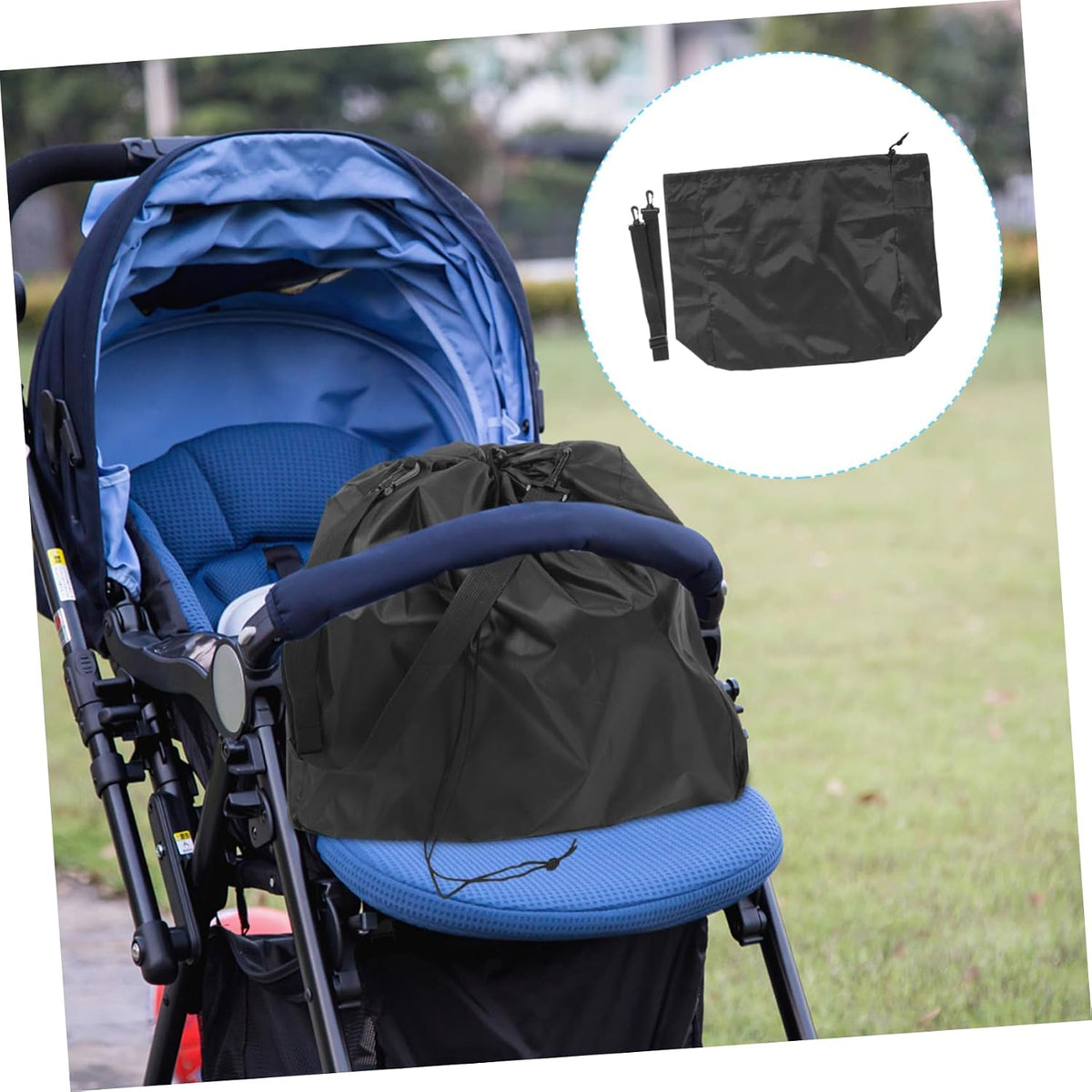 Stroller Travel Bag for Airplane Compact Storage Case for Strollers Durable Protective Cover for Travel and Storage Lightweight and Portable Design