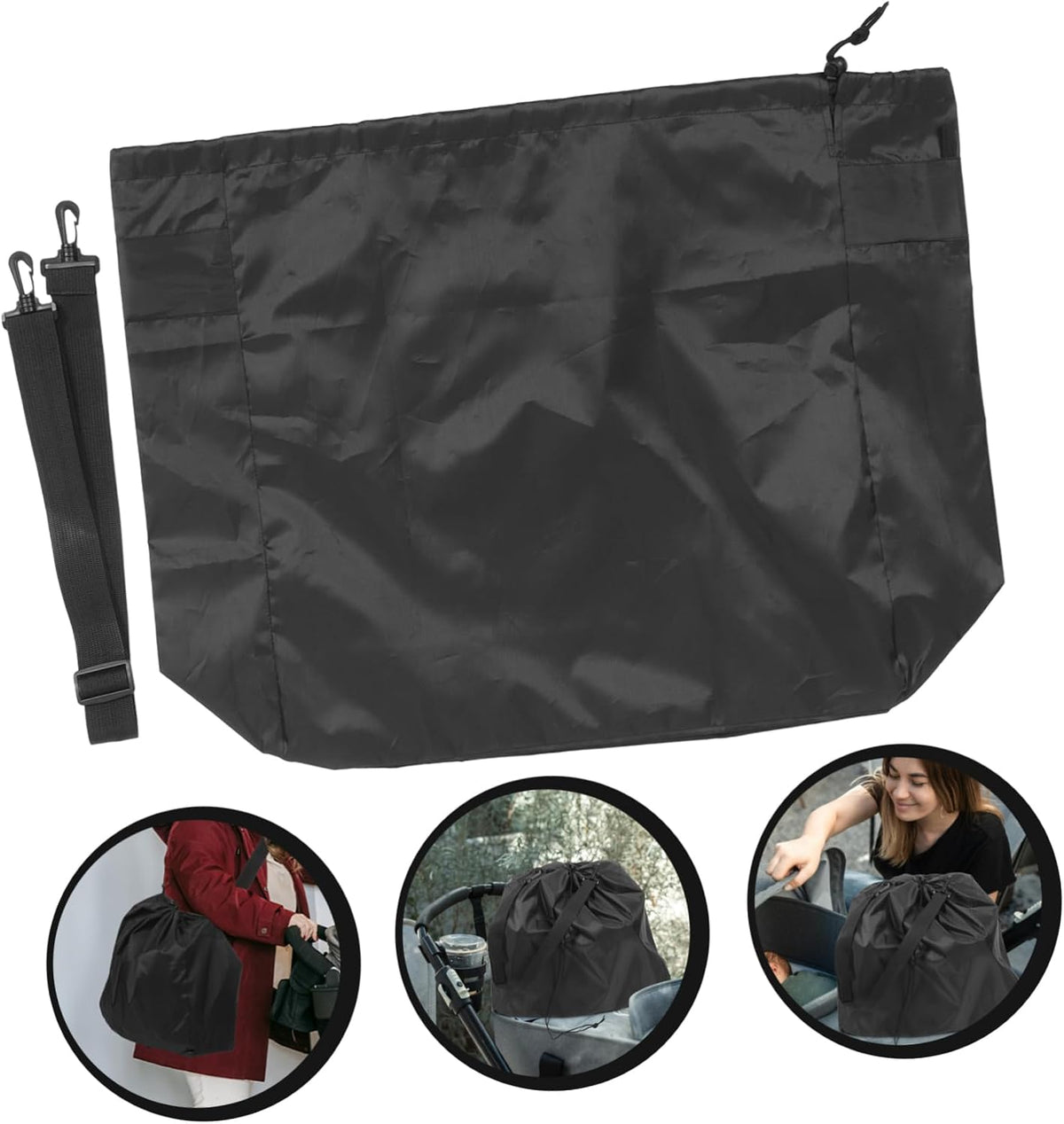Stroller Travel Bag for Airplane Compact Storage Case for Strollers Durable Protective Cover for Travel and Storage Lightweight and Portable Design